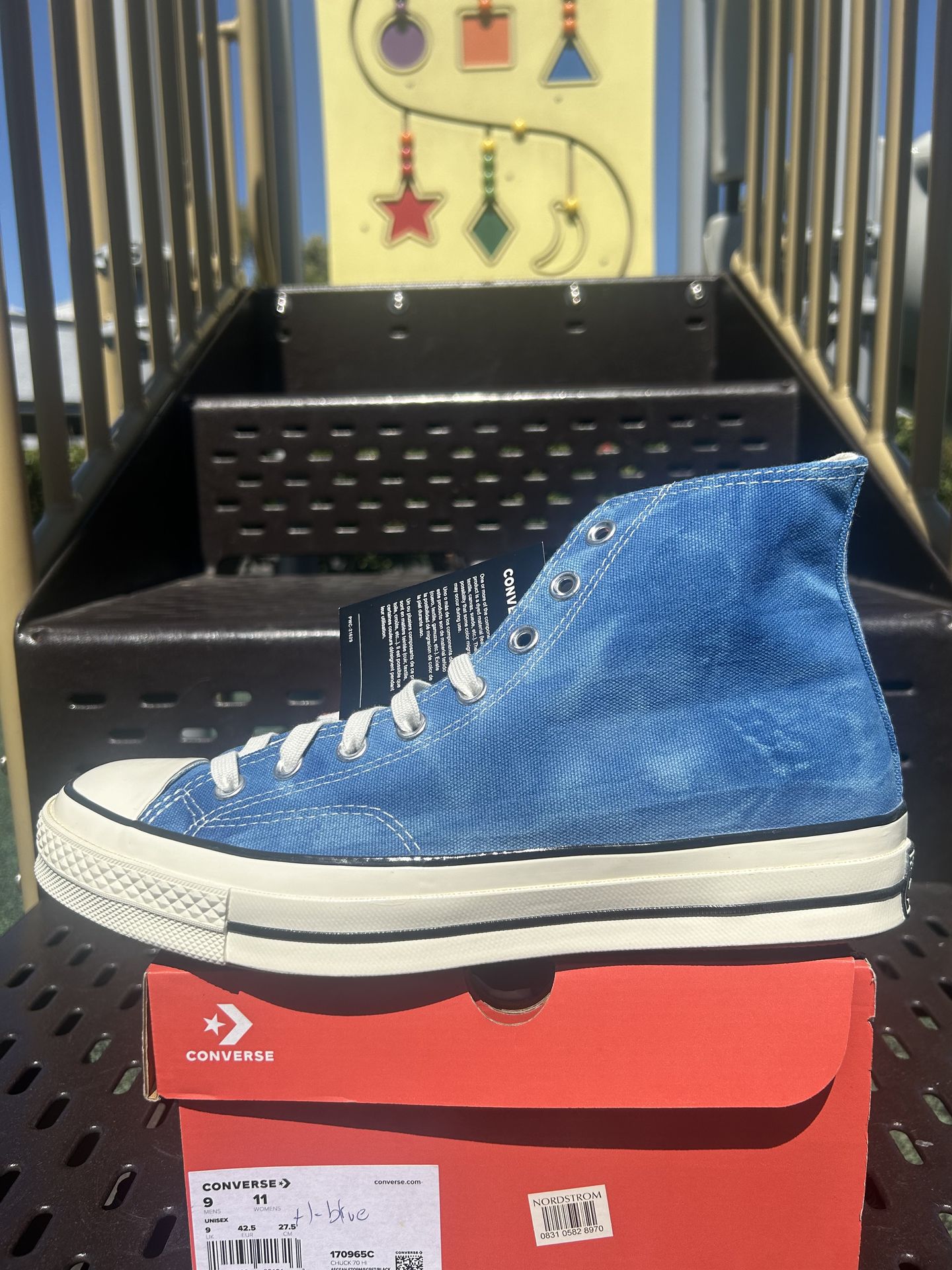 New converse Chuck Taylor all star 70 hi size 9