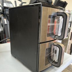 Gourmia Dual Door Air Fryer Oven  New Or like New 
