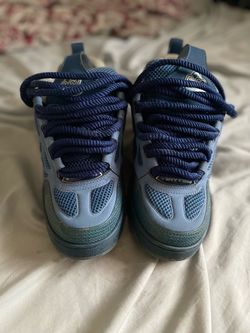Blue Low-Top Sneakers Louis Vuitton