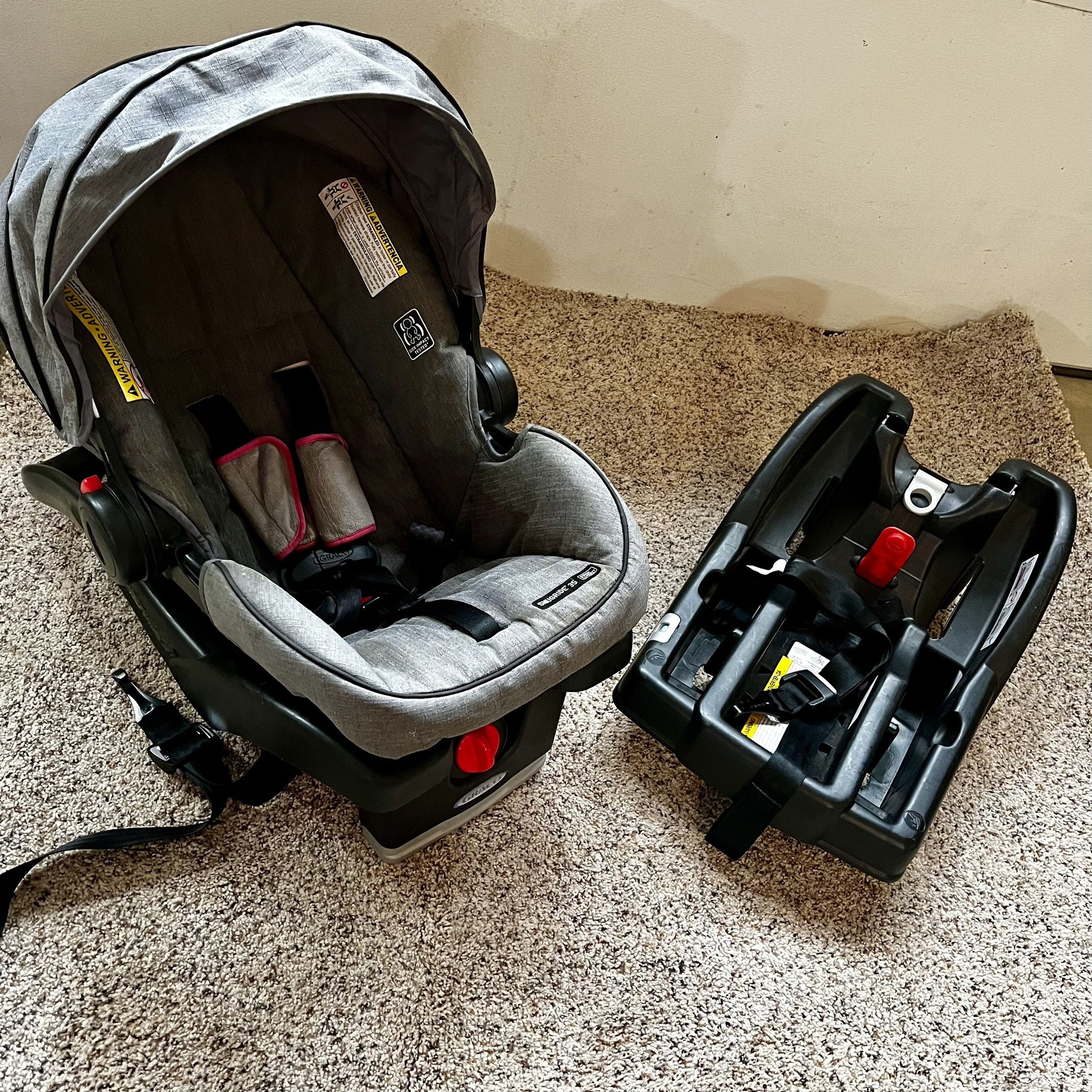 infant car seat with base included