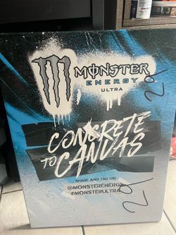 Monster energy Canvas