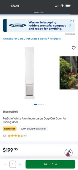 Sliding Door Dog Door