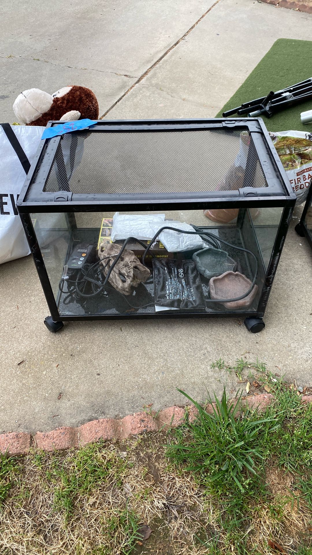 Reptile 🦎 Rolling Glass Home