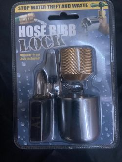 Weather-Proof Lock  Hose Bibb Lock