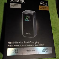 Anker Multi Device Speed Charger.