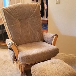 XL Dutalier Glider with Footstool