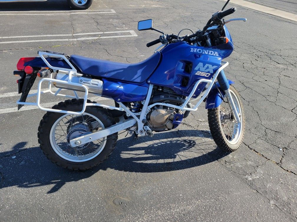1988 Honda NX250 Dualsport Adventure Motorcycle