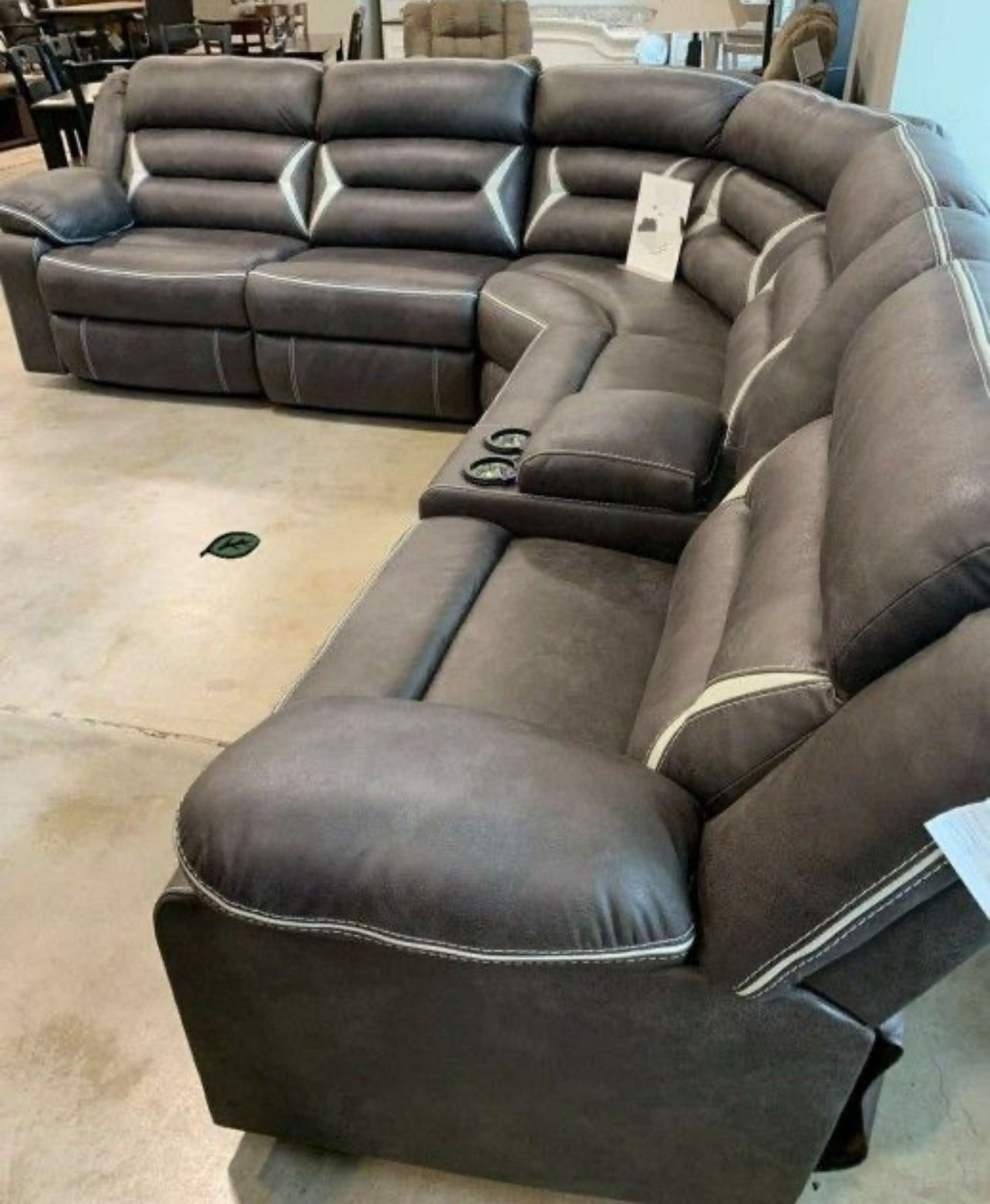Sectional Couch & 2 Recliners