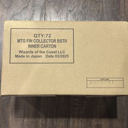 Final Fantasy booster Collector box case