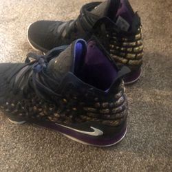 Lebron 17 Laker Colorway Size 12