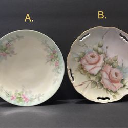 Vintage china plates. $5 each