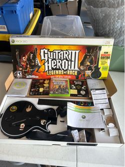 Xbox 360 Guitar Hero III: Legends of Rock  Wireless Guitar Bundle