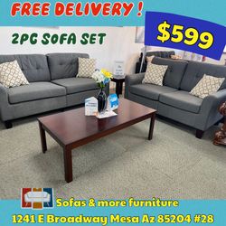 New 2-Piece Sofa Set