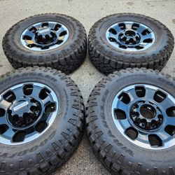 18" ford tremor f250-350 factory wheels and tires 