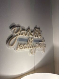 neon sign
