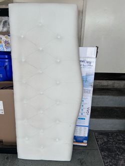 Full size bed frame and headboard