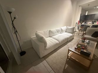Juno white sofa