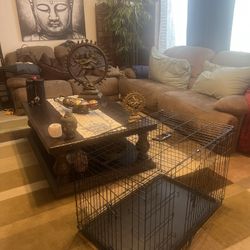 Large Kennel Double Door