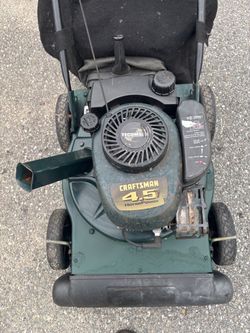 Craftsman lawn and leaf vacuum. Delivery Available, please read.