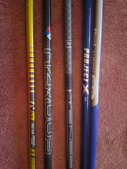 Driver shafts with adapters