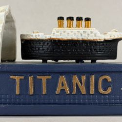 Titanic Cast Iron Mechanical Piggy Bank