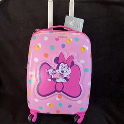 Disney Minnie Mouse Kids Suitcase about 18” -MORE FOR DISNEY TRIP IN PROFILE 🤩( Price Is Firm) DISNEY MANIA See PROFILE!!🤩