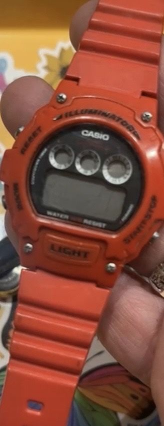 Casio Illuminator Red