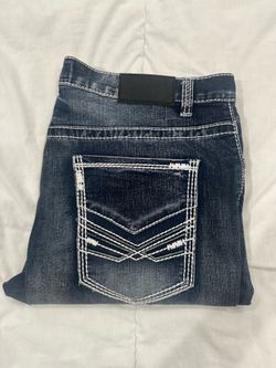True Luck navy blue jeans