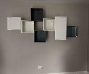 Ikea Eket modular storage cabinets