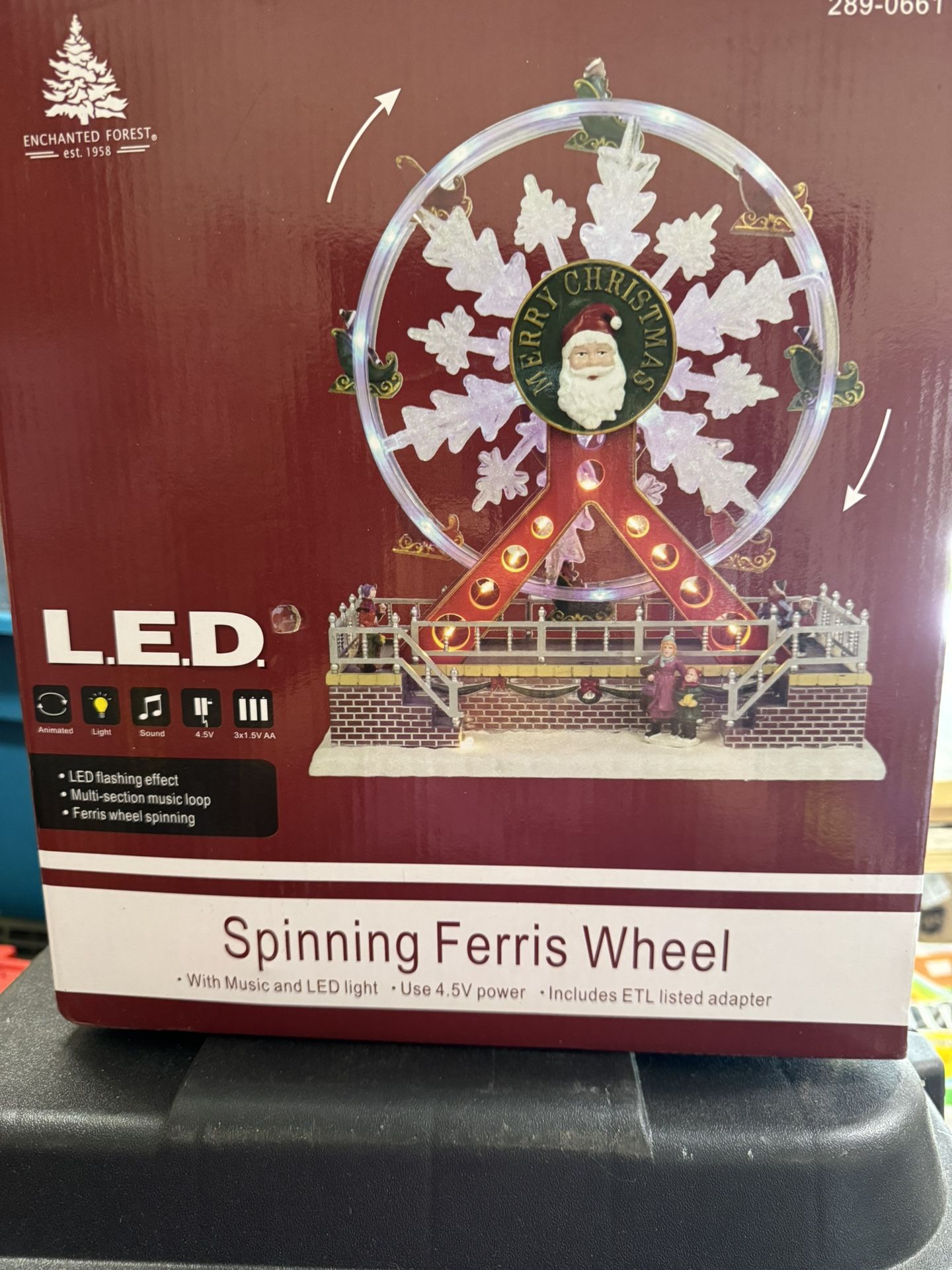 Lemax Spinning Ferris Wheel