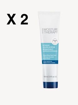 (2) Moisture Therapy Intensive Healing & Repair Silicone Glove Hand Cream