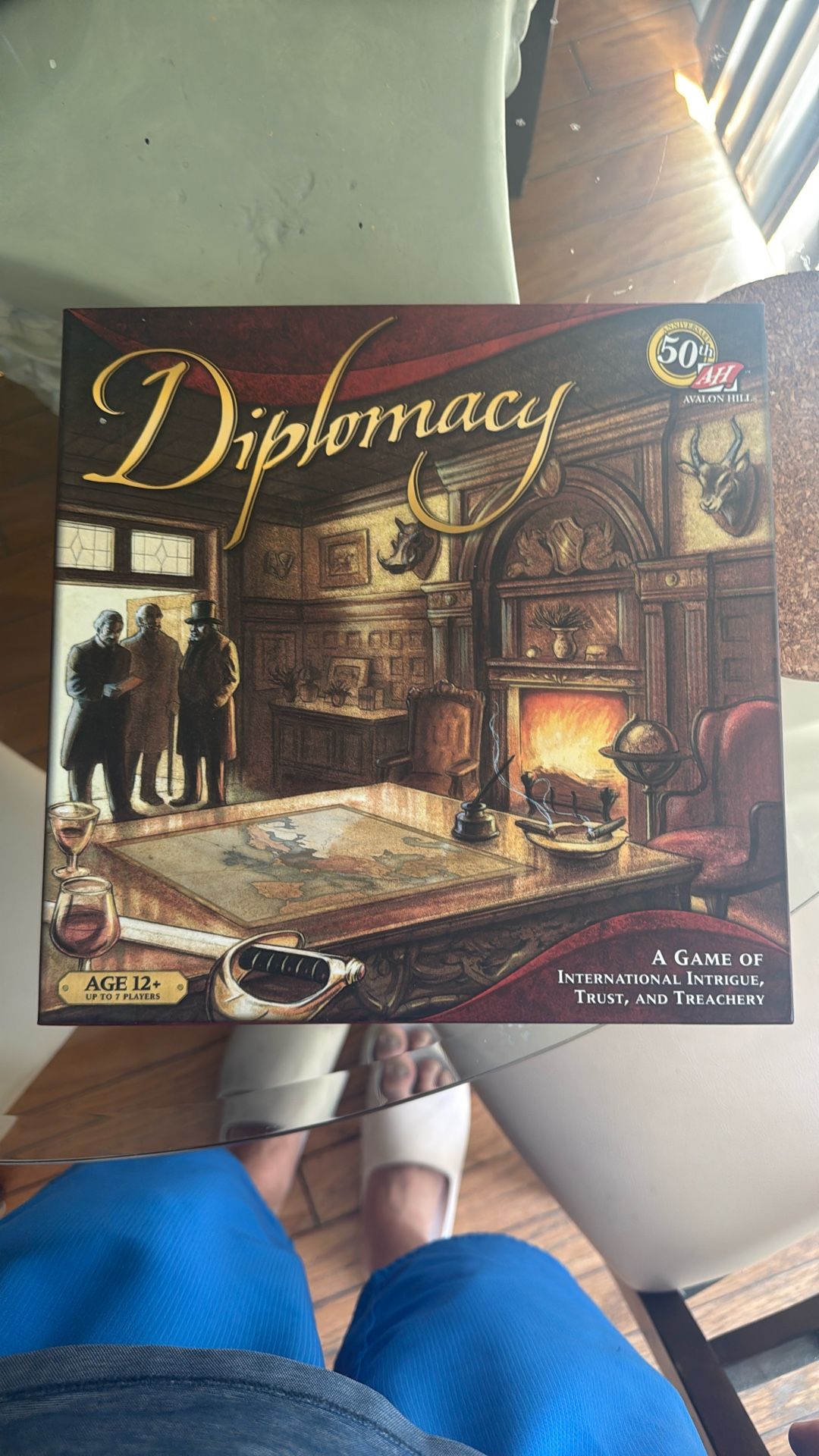 Diplomacy board game
