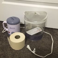 Satin Smooth Wax Warmer And Wax Strip Roll