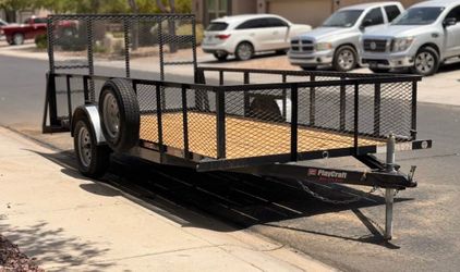 Playcraft trailer 77”x14’