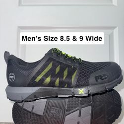 Size 8.5 & 9 Wide Timberland Composite Toe Work Shoe Non-Slip