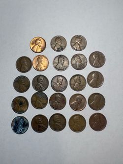 Wheat Penny Lot (23 Coins)