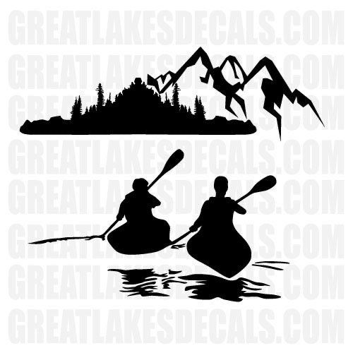 Kayak Vinyl Decal