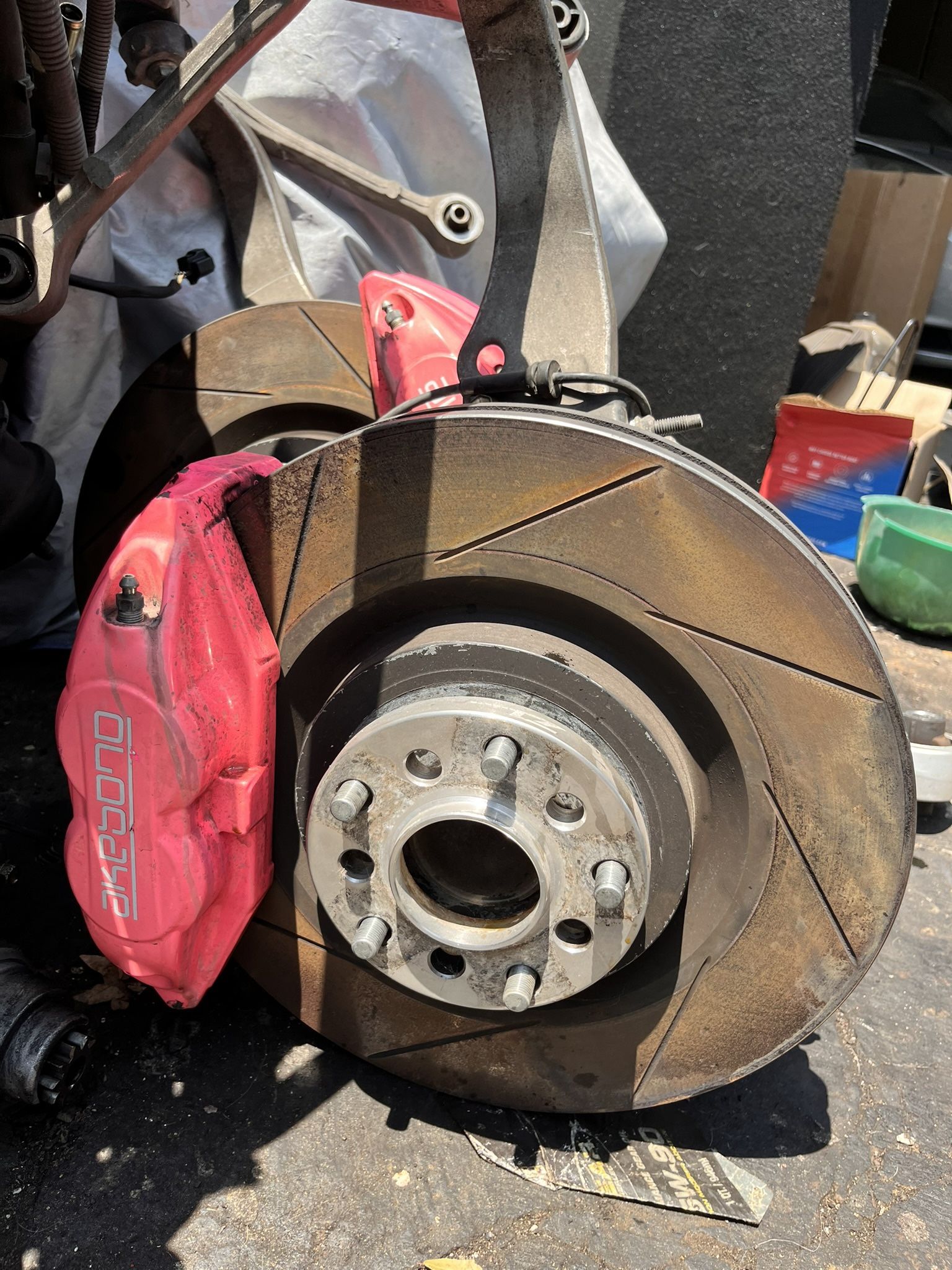 Complete Akebono Big Brake Kit