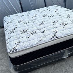 💔king Size Mattress Pillow Top 12" Thick