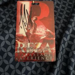 Reza Backstage Experience 
