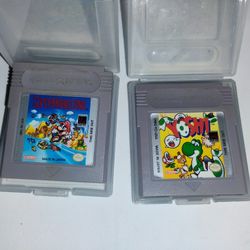 Gameboy Super Mario Land And Yoshi Rare Games