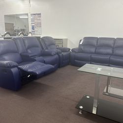 Sofa & Loveseat & Chair With 5 Seats That Have Reclining Technology!