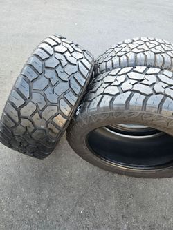 3 used tires Lt33x12.50r20 Atlander Roverclaw MT like 90% tread on $250.00