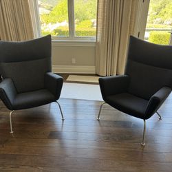 Hans J. Werner Chairs (pair)($3,500 Each)