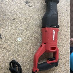 Bauer Reciprocating Saw Sawzall 