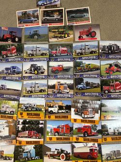 CAT Scale Super Trucks Limited Edition Collector Cards Lot 50+ Semi Trucks