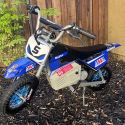 Razor 24v Electric Motorcycle With Upgraded 15ah Batteries