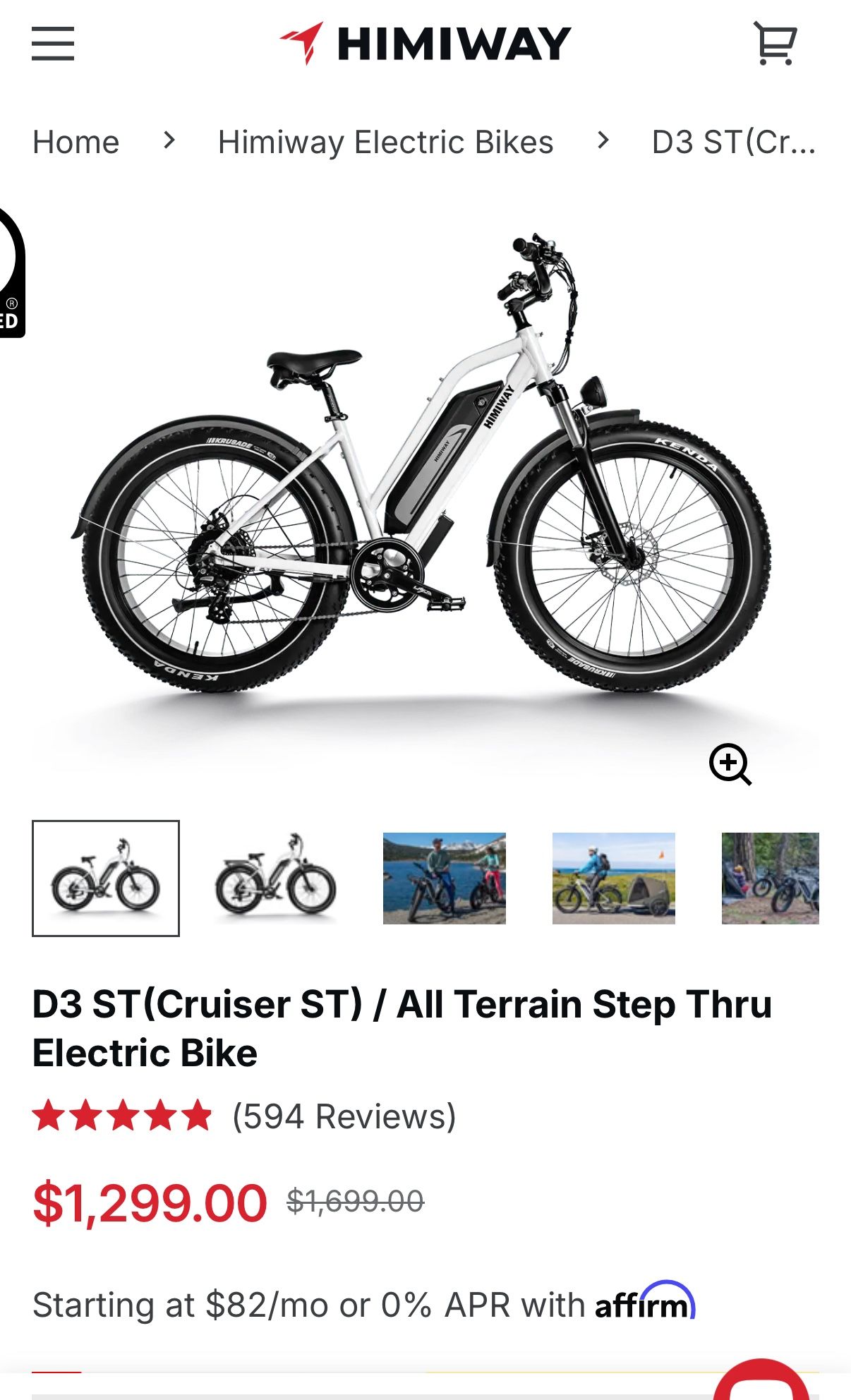 Himiway electric Bike