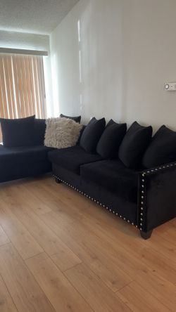 Black Sectional