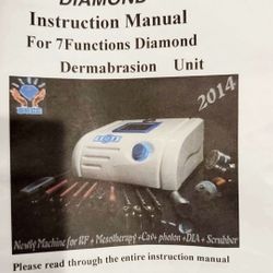 Brand New Diamond Microdermabrasion Machine
